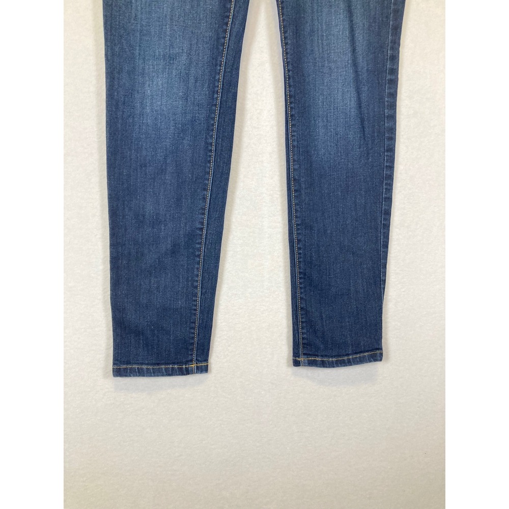 Classic‎ Simply Vera Vera Wang Women 8 Blue Mid Rise Skinny Stretch Denim Jeans - Picture 10 of 11